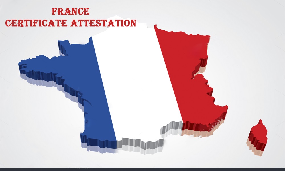 france certificate attestation