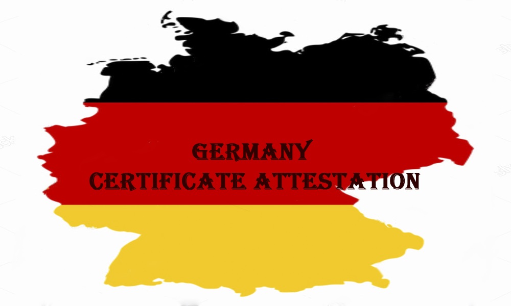 Germany certificate attestation