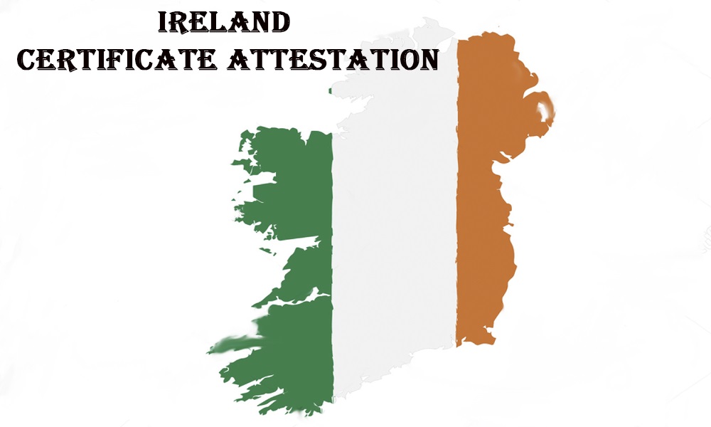 ireland certificate attestation