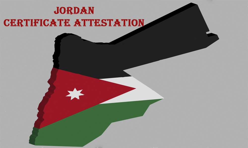 jordan certificate attestation