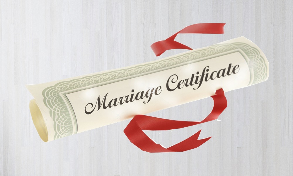 marriage certificate attestation